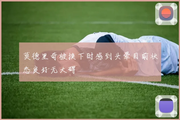莫德里奇被换下时感到头晕目前状态良好无大碍